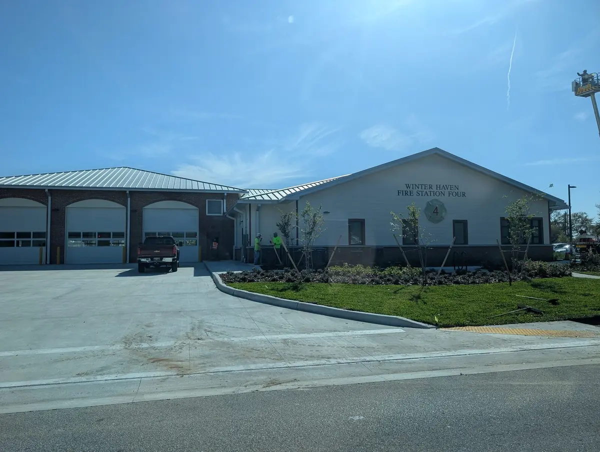 Winter Haven Fire Station Four, a commercial cleaning account of Orchid Cleaning Service